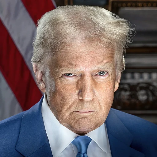Official Photo of President Donald J Trump