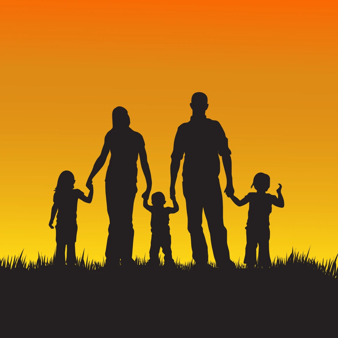 A supportive family unit